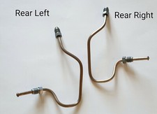 New Rear 1Pair Brake Pipes for