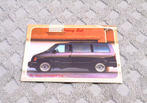 1992 collect card chevy - 1992, collect-a-card