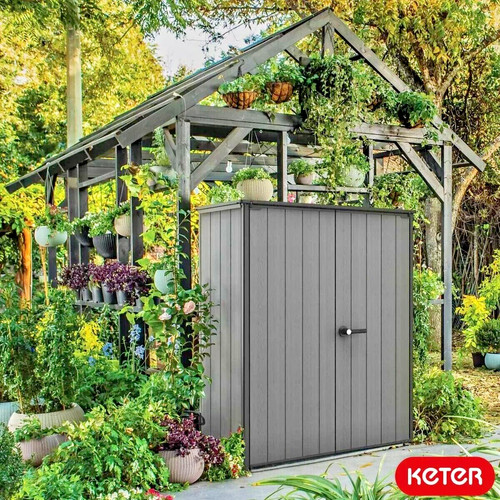 Vertical storage tool shed - storage,