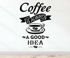 Coffee Qquot Wall Sticker Art
