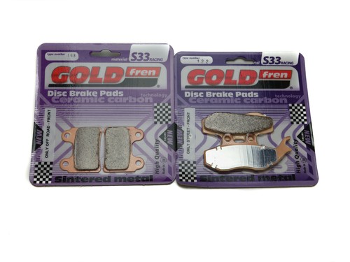 Goldfren s33 brake pads front - pads,