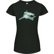 A Hammerhead Shark Womens Petite Cut T-Shirt