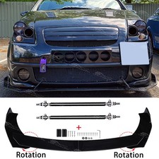 Gloss Front Bumper Spoiler Lip