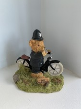 Vintage Resin Bear Police
