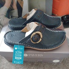  Pavers Leather Sandals Clogs