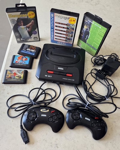 Sega mega drive black - sega,