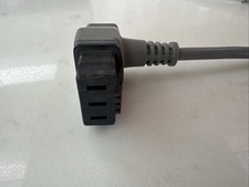 Bosch Built In Oven/Hob Power Cable - With Right Angle Fitting And Plug. 1.6m