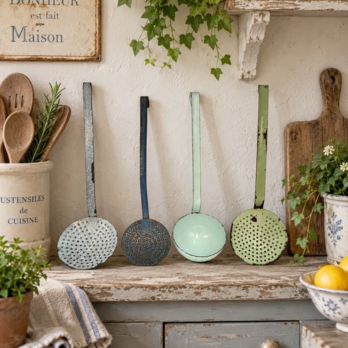 Vintage french enamel kitchen - enamel,