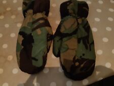 British Army  DPM Camo Cold Weather Inner Arctic Mk.2 Mittens, Small