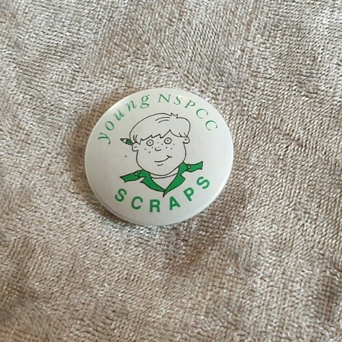 Young nspcc scraps pin - young,