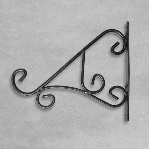 Garden wall hanging - hanging, black