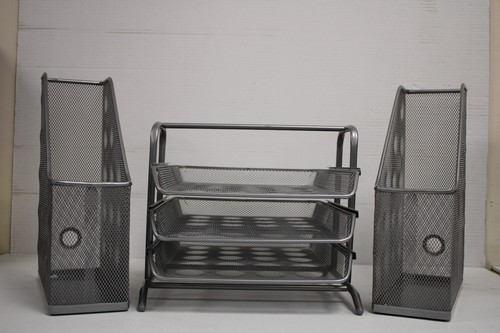 Metal silver office folder
