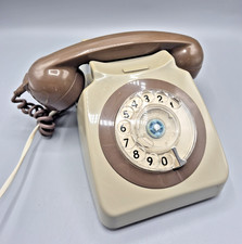 Vintage Telephone 1970's GPO 746 Rotary Dial Untested