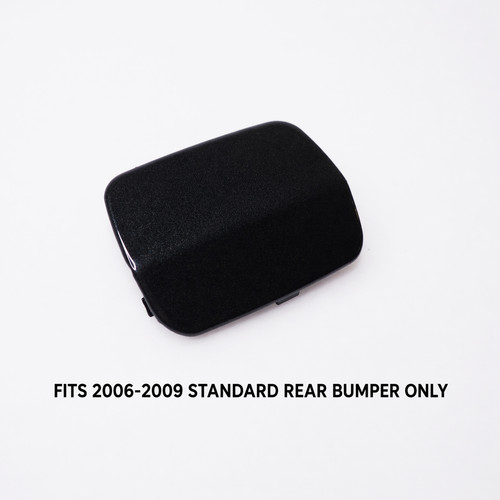 Rear tow hook cover - rear,