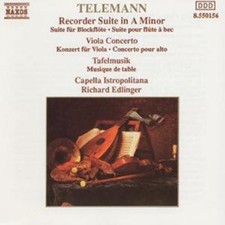 Georg Philipp Telemann: Telemann: Recorder Suite / Viola Concerto