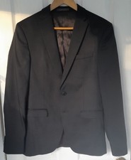 Zara Man Black Slim Blazer
