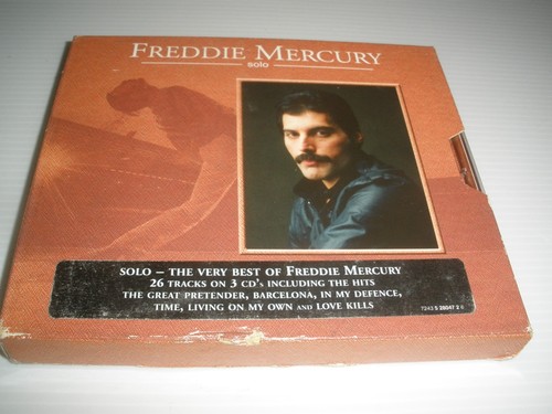 Freddie mercury solo 3cd - freddie,