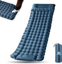 flintronic Inflatable Outdoor Sleeping Mat, 40D Nylon Material & Waterproof & Go