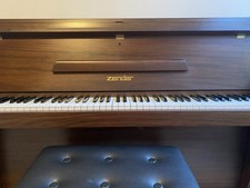 Upright Piano with Stool