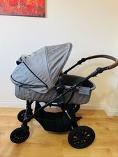 Grey/Black 3 in 1 convertible