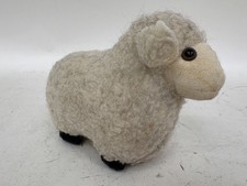 Robin Rive Handmade Wool Sheep Soft Toy New Zealand Vintage With Growler 