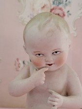 Vintage German 5.5" Bisque