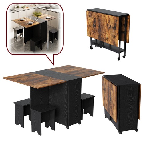 Industrial drop leaf - leaf, dining