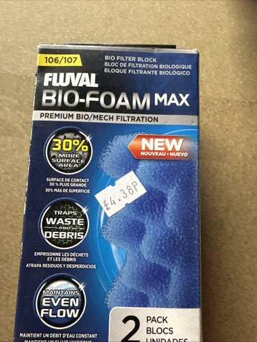 Fluval 106 107 bio - &, foam