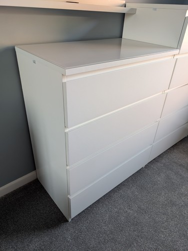 Ikea malm white - 4, chest