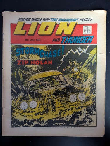 Lion and thunder - lion, comic