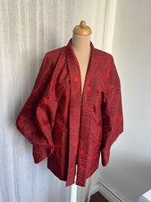 Vintage Japanese Haori Red