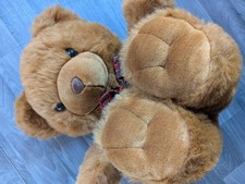 Large brown teddy bear - large, plush
