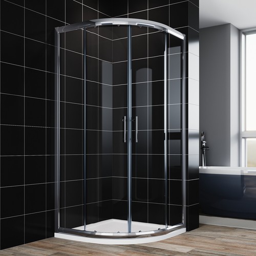 Quadrant shower enclosure and - enclosure,