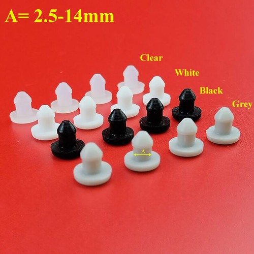 Silicone rubber snap hole - rubber, on