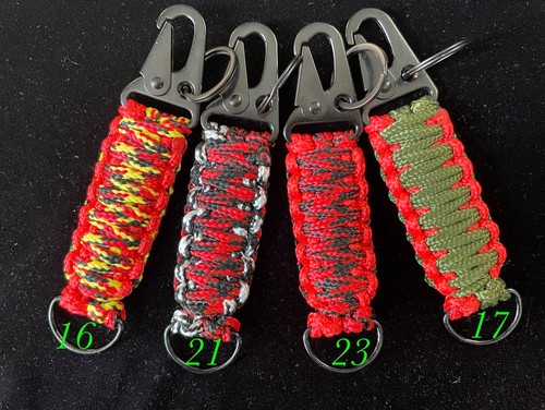 Paracord keyring key fob - keyring,,