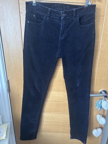 Indigo navy cord skinny - indigo,