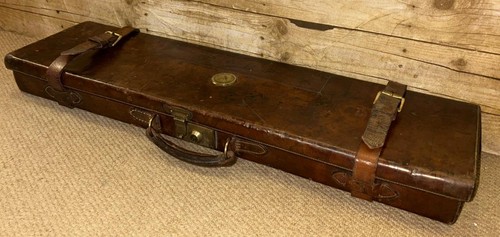 Antique brown leather - brown, hunting
