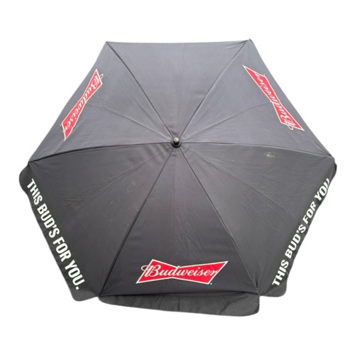 Budweiser beer garden parasol - garden, parasol/