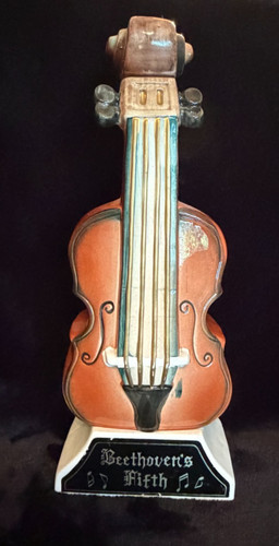Vintage 1960s ceramic violin - vintage,