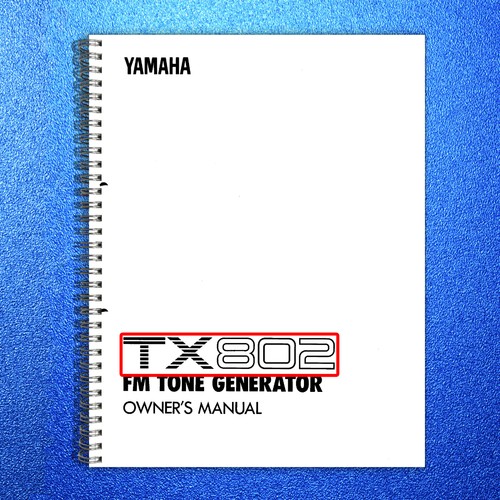 Yamaha tx802 tone - tx802, generator