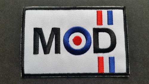 Mod sew iron on patch - mod,