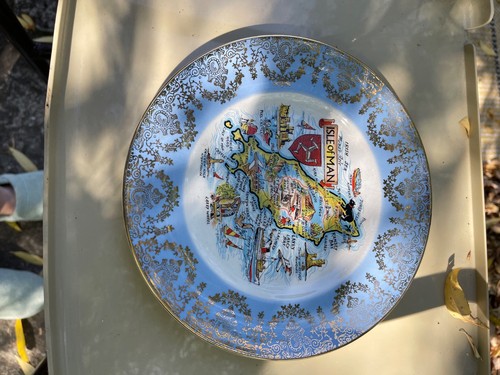 Vintage isle man decorative - of,