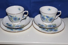 ROYAL OSBORNE CHINA "TWO TRIOS"