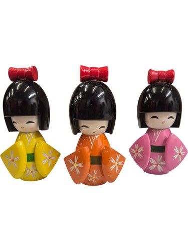 Vintage japanese kokeshi dolls - kokeshi,