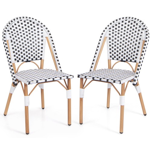 2pcs outdoor dining chairs - outdoor,