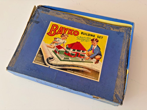Vintage bayko construction - "bayko",