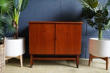 Mid-Century Teak Drinks