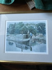 Charles Tunnicliffe Limited Edition Print of Macclesfield Canal