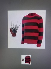 Kids Freddy Krueger Costume Boys Nightmare on Elm Street Killer Halloween Horror