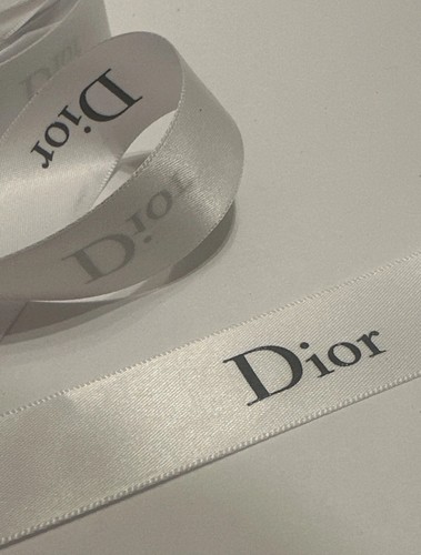 Dior white ribbon silver - dior,
